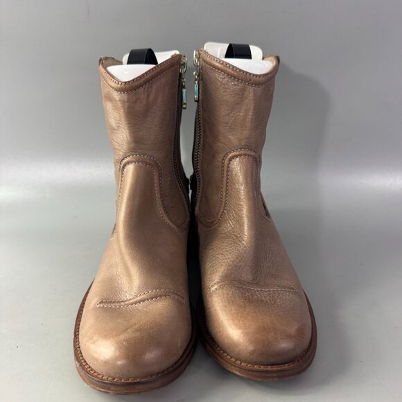 NWOB Rare Juicy Couture Chiller Durango Calf Leather Booties, Size 6 - Picture 4 of 13